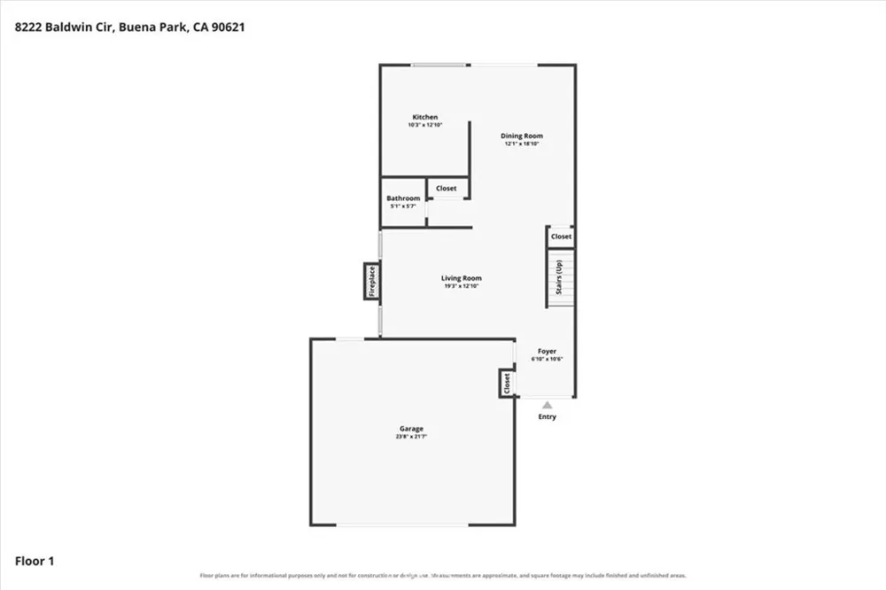 8222 Baldwin Circle Buena Park, CA 90621