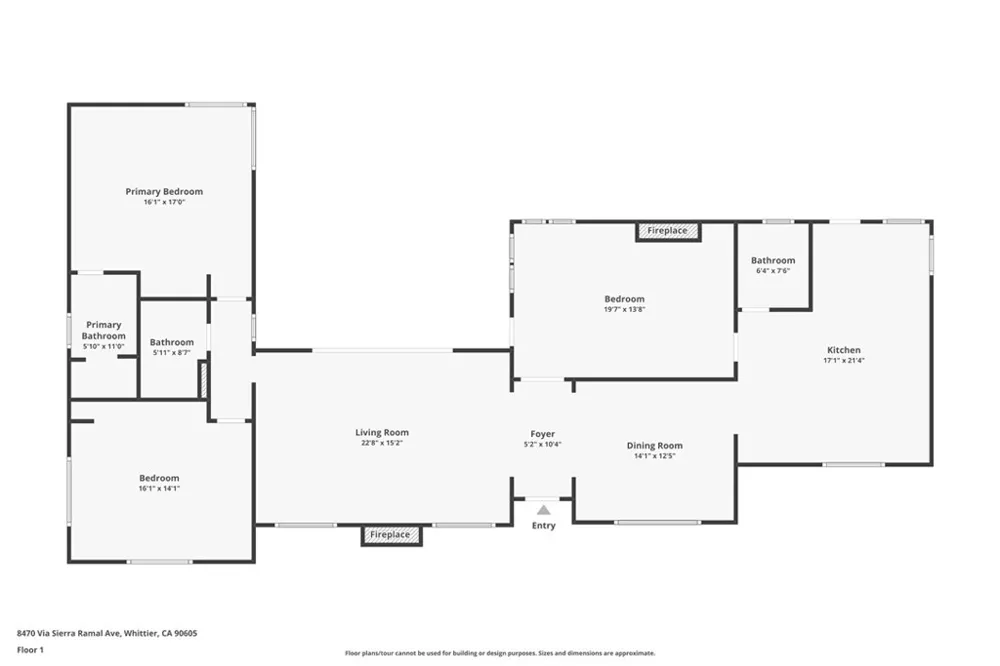 8470 Via Sierra Ramal Avenue Whittier, CA 90605