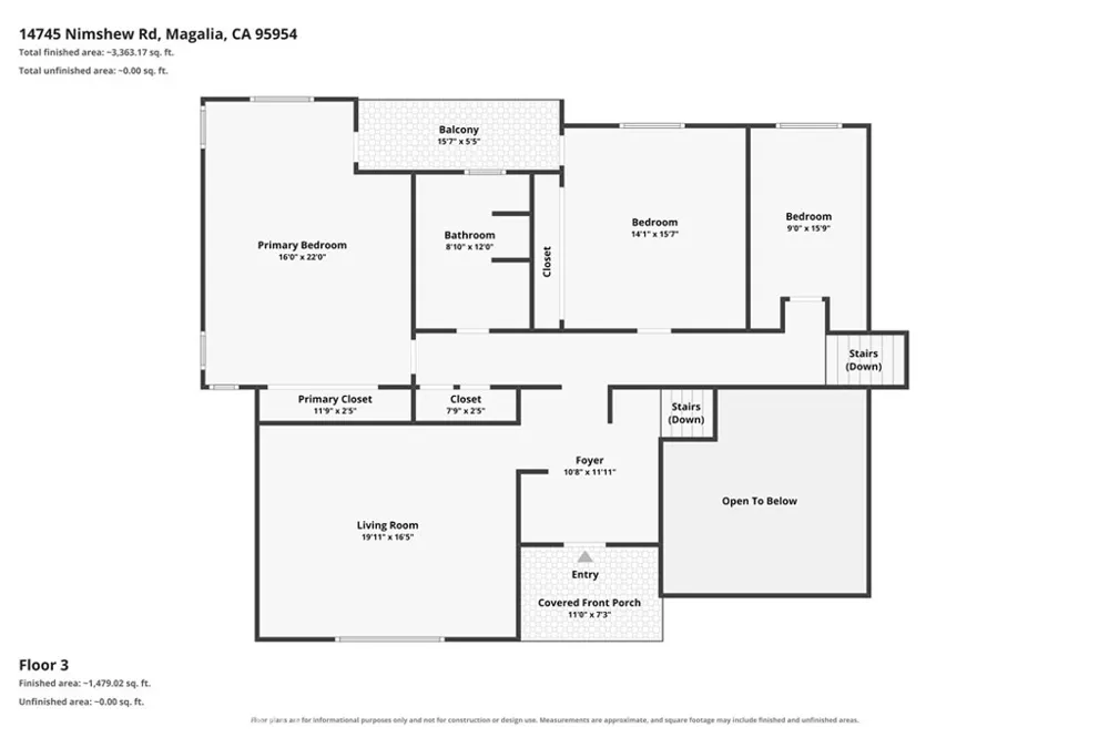 14874 Nimshew Road Magalia, CA 95954