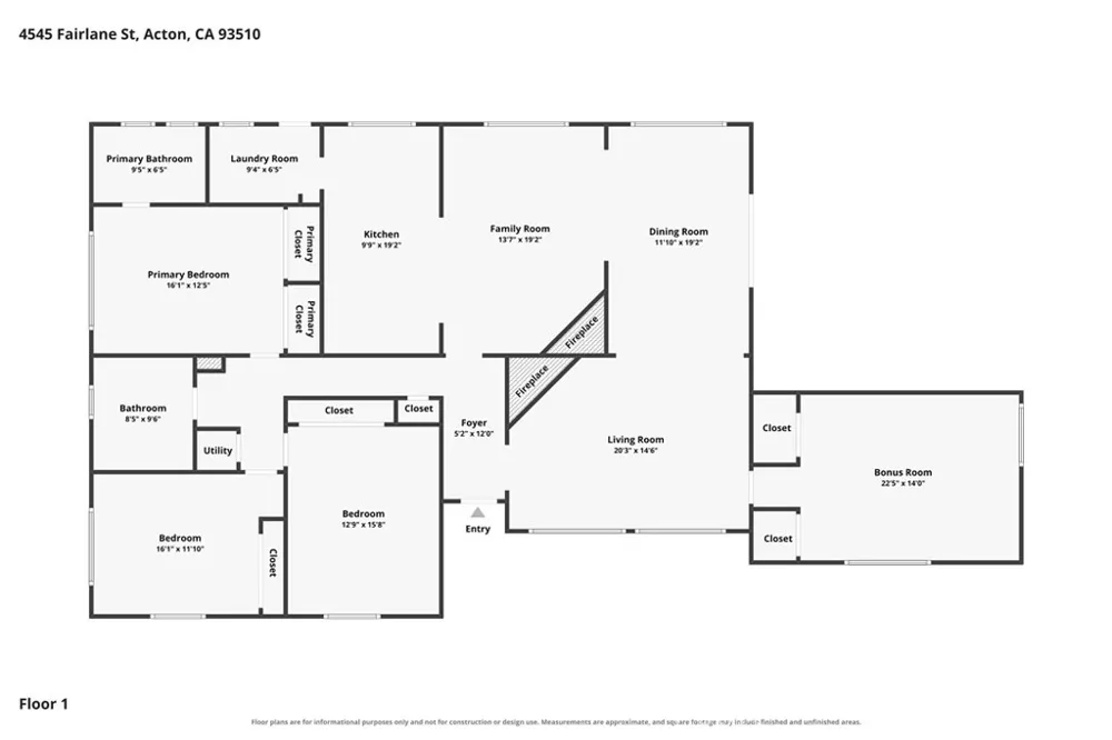 4545 Fairlane Street Acton, CA 93510