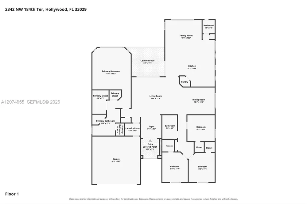 2342 NW 184th Ter Pembroke Pines, FL 33029