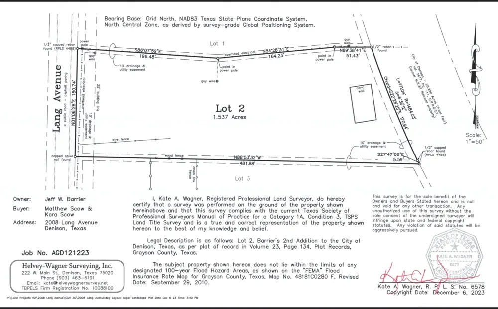 2008 S Lang Avenue Denison, TX 75020