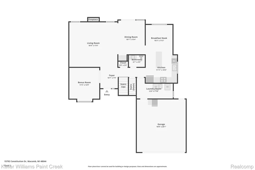 15792 Constitution Drive Macomb Township, MI 48044