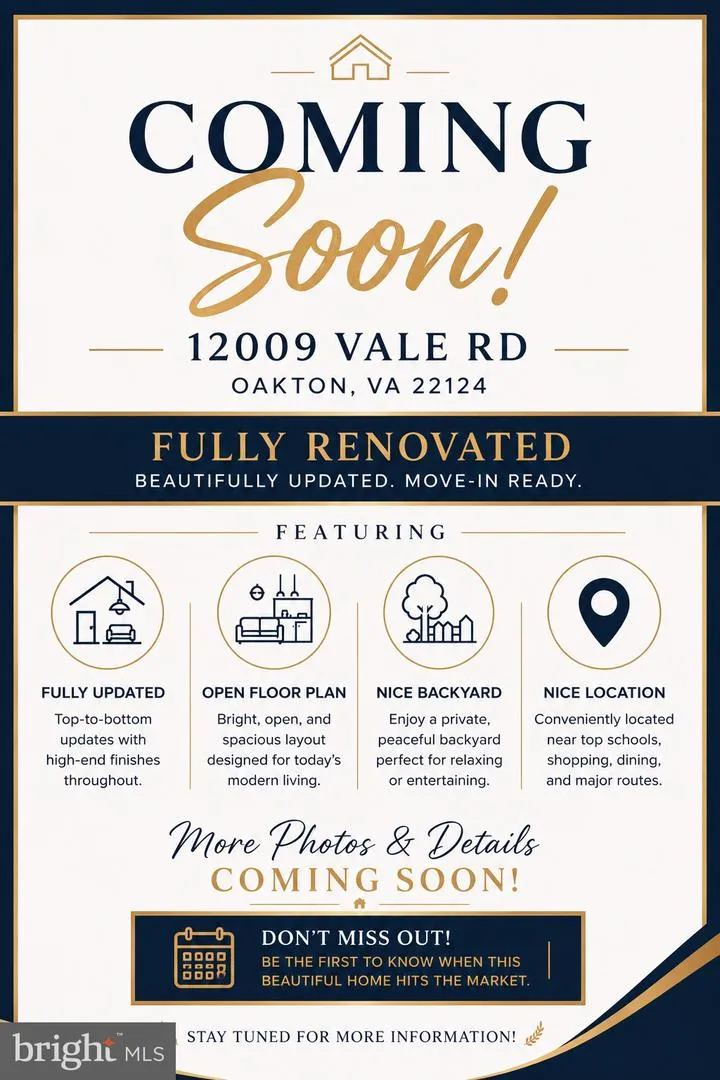 12009 VALE ROAD Oakton, VA 22124