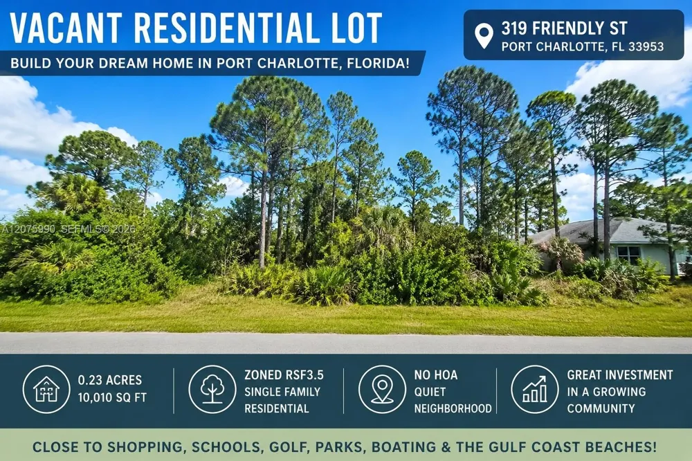 319 Friendly Port Charlotte, FL 33953