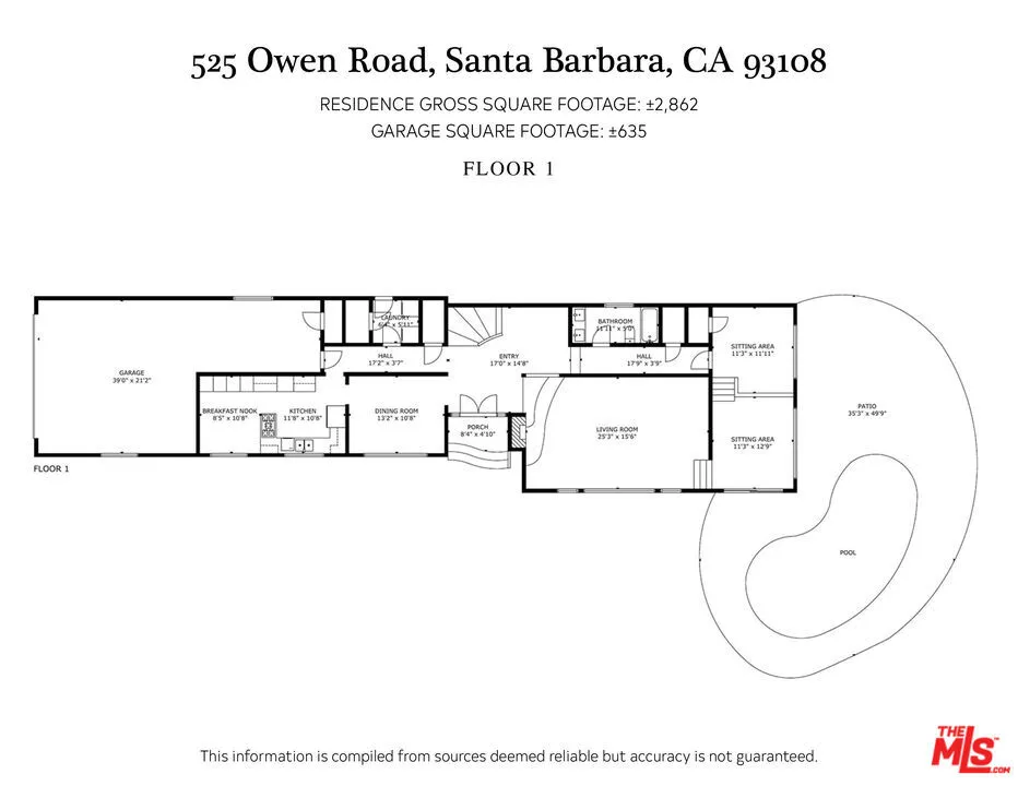 525 Owen Road Santa Barbara, CA 93108