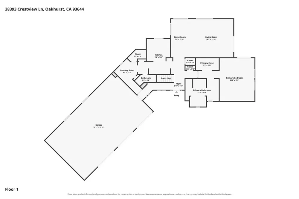 38393 Crestview Lane Oakhurst, CA 93644