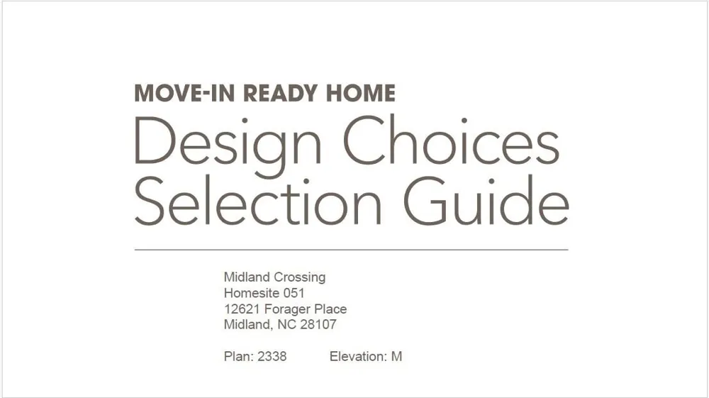 12621 Forager Place Midland, NC 28107