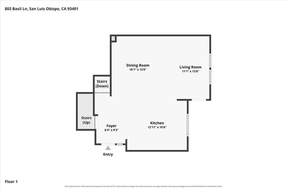 803 Basil San Luis Obispo, CA 93401