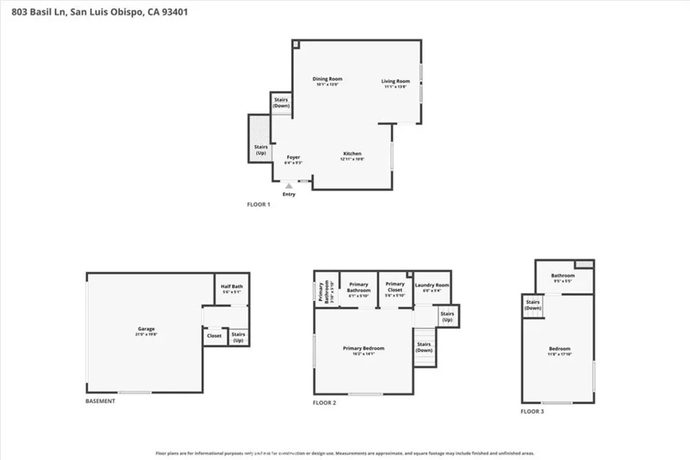 803 Basil San Luis Obispo, CA 93401