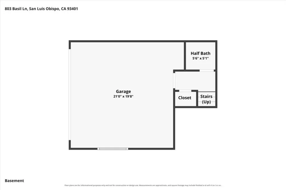 803 Basil San Luis Obispo, CA 93401