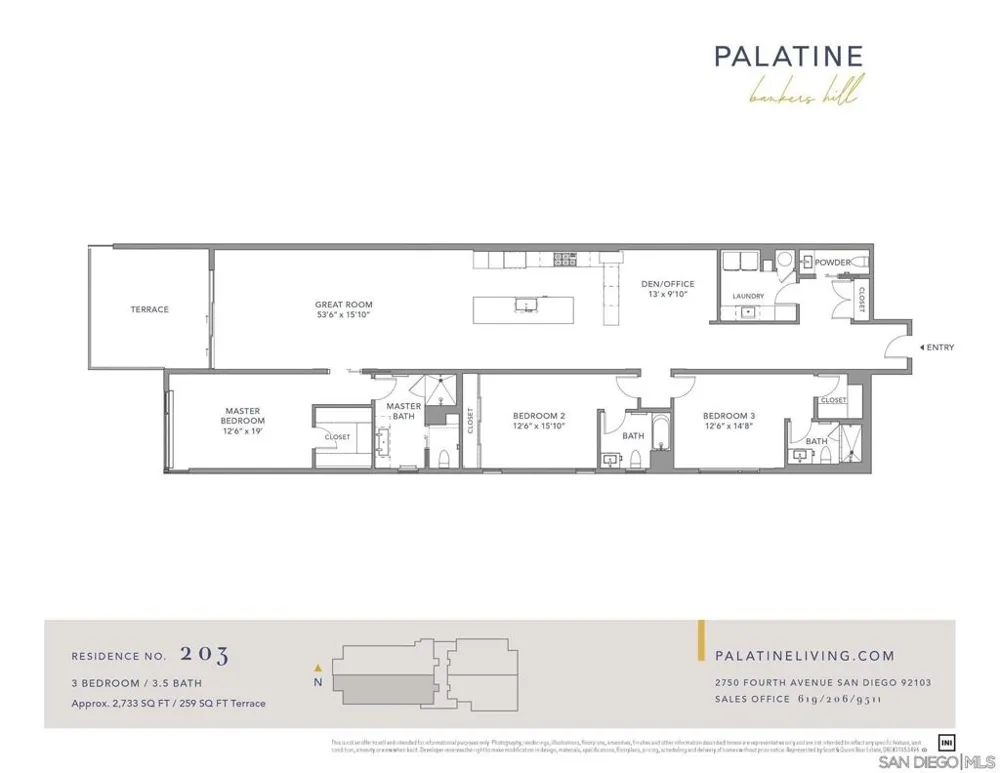 2750 4th #203 San Diego, CA 92103