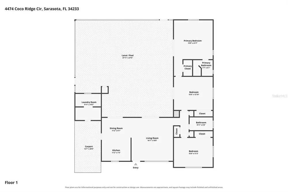 4474 COCO RIDGE CIRCLE Sarasota, FL 34233
