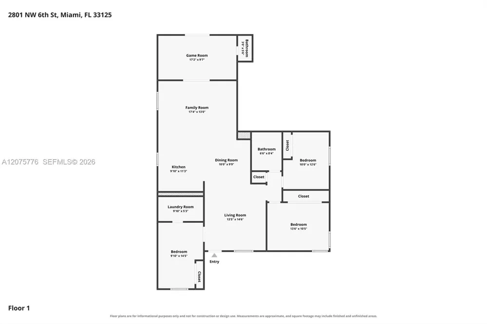 2801 NW 6th St Miami, FL 33125
