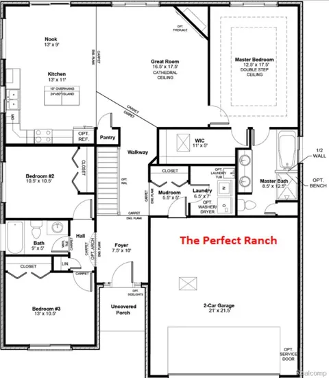 1 Oak    ( Ranch) Street