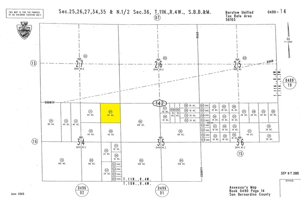 Lockhart Ranch Road Hinkley, CA 92347