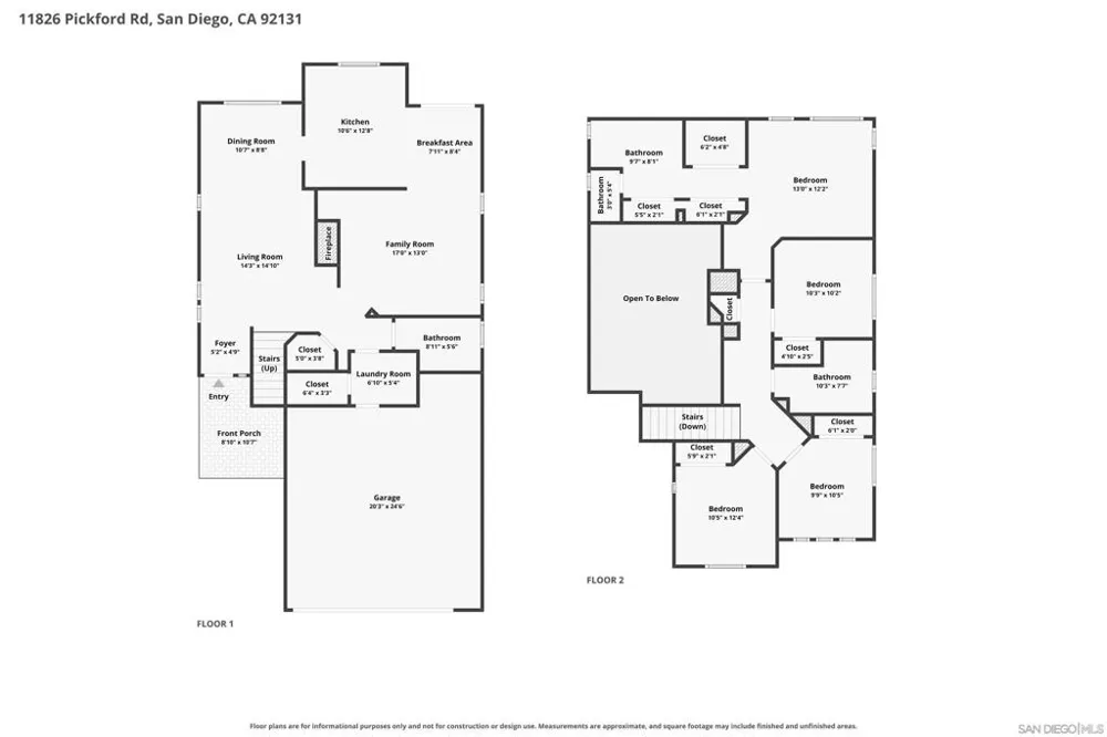 11826 Pickford San Diego, CA 92131