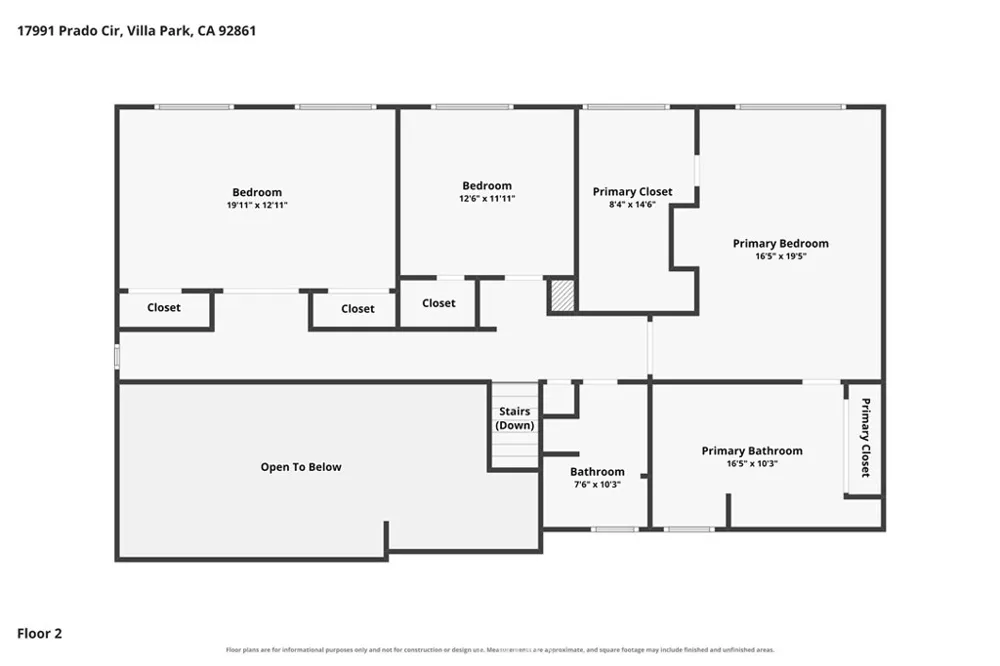 17991 Prado Circle Villa Park, CA 92861