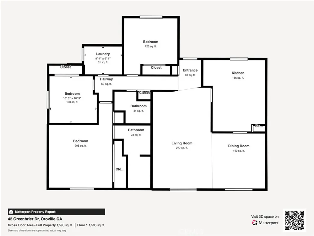 42 Greenbrier Oroville, CA 95966