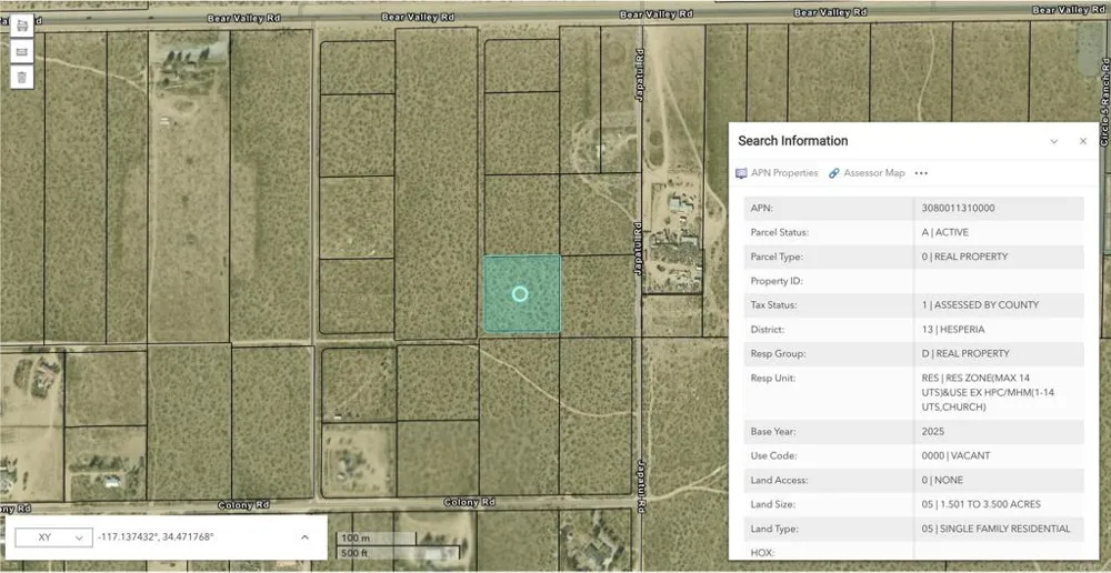 11883 Hamiliton Road Apple Valley, CA 92308