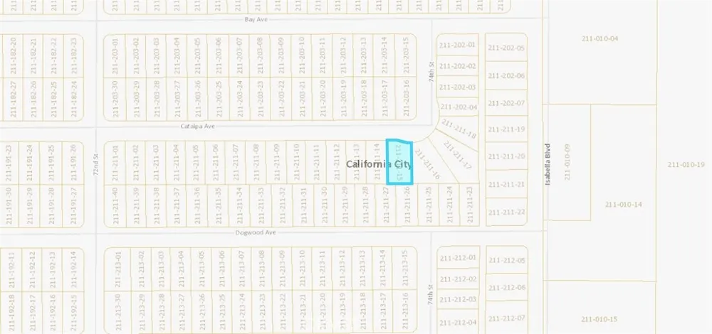 Caltalpa Avenue California City, CA 93505