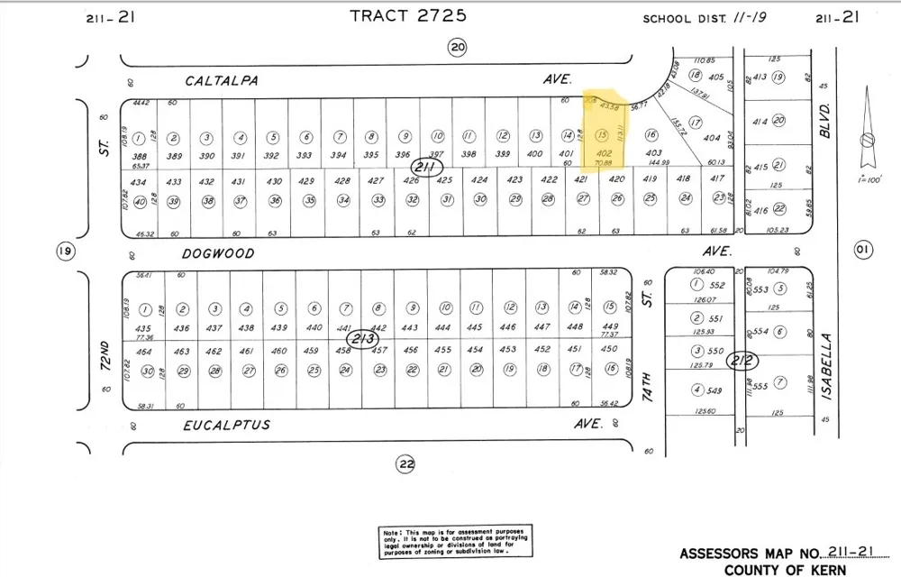 Caltalpa Avenue California City, CA 93505