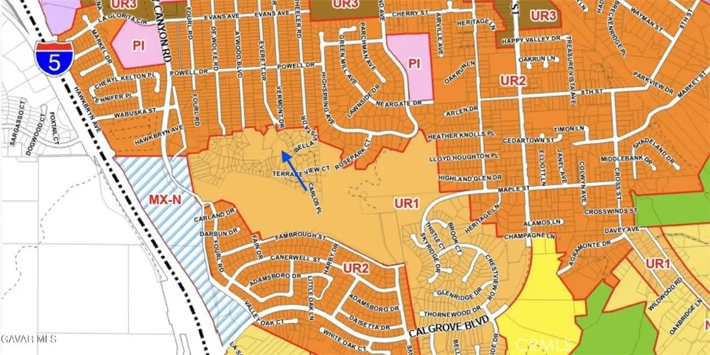Vic. Everett Dr/Belle Vista Dr Newhall, CA 91321