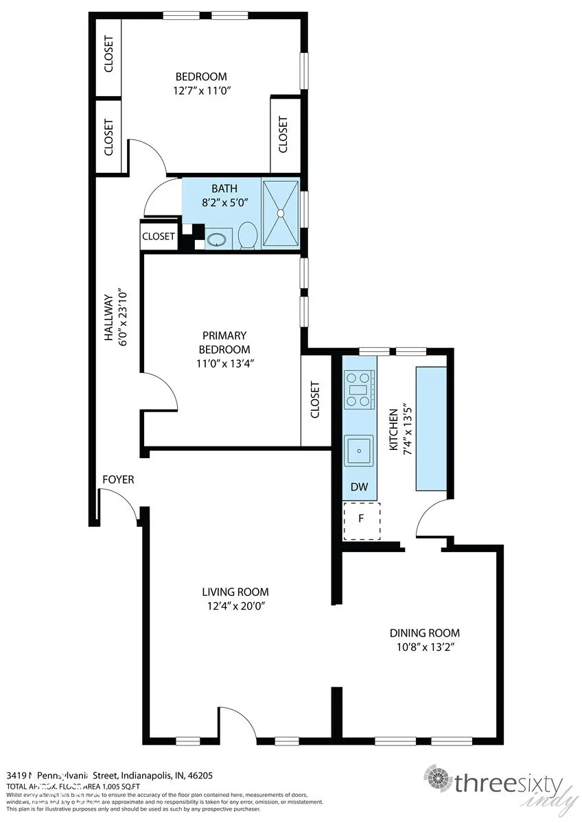 3419 Pennsylvania Street #C6 Indianapolis, IN 46205