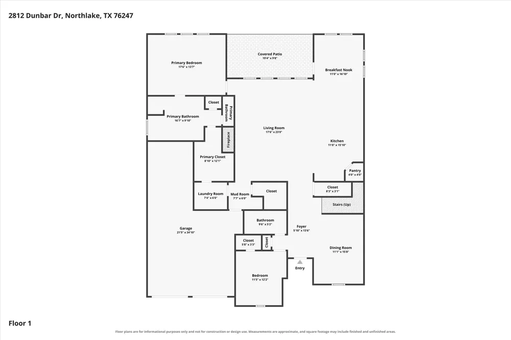 2812 Dunbar Drive Northlake, TX 76247