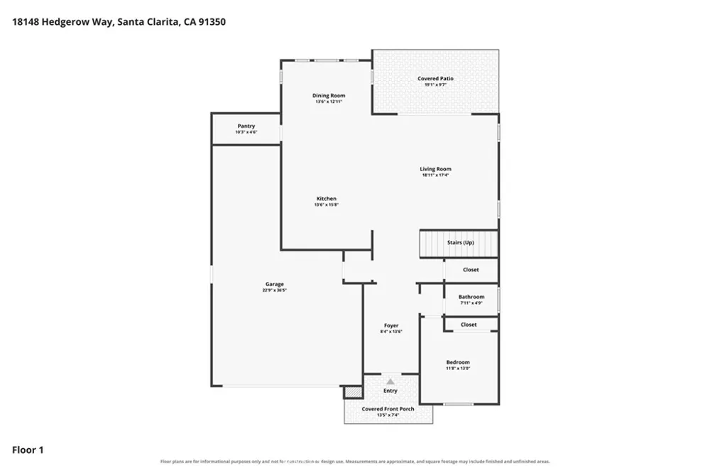 18148 Hedgerow Canyon Country, CA 91350