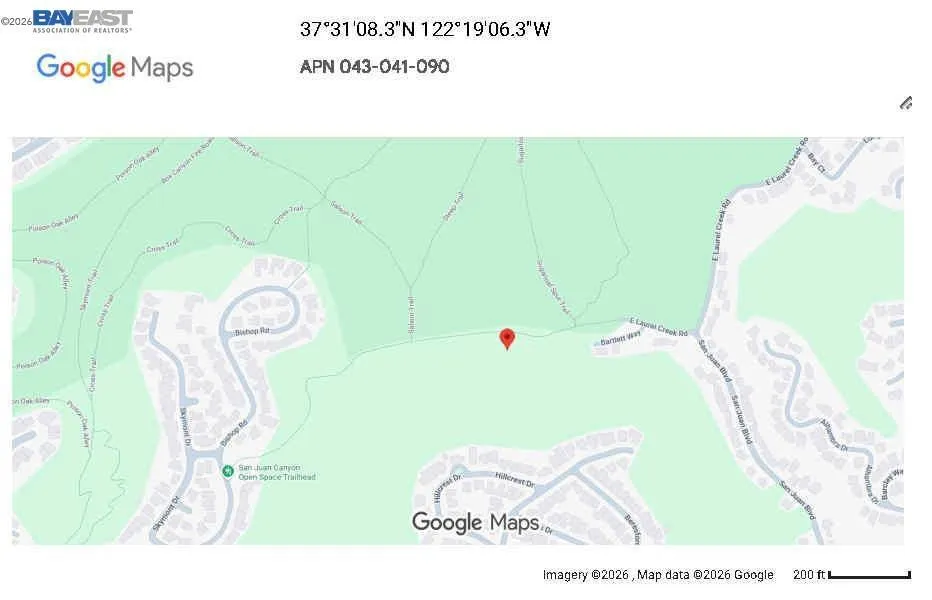 Barlett Way Belmont, CA 94002