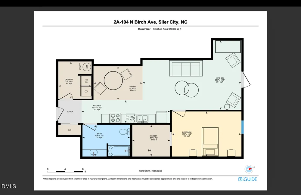 104 Birch Avenue #2a Siler City, NC 27344