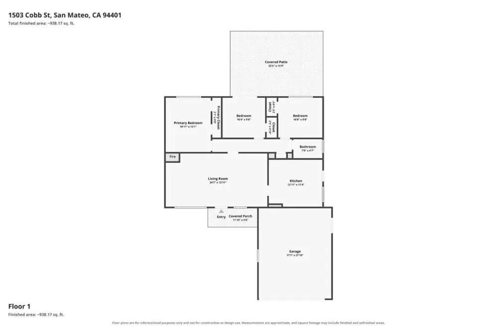 1503 Cobb Street San Mateo, CA 94401