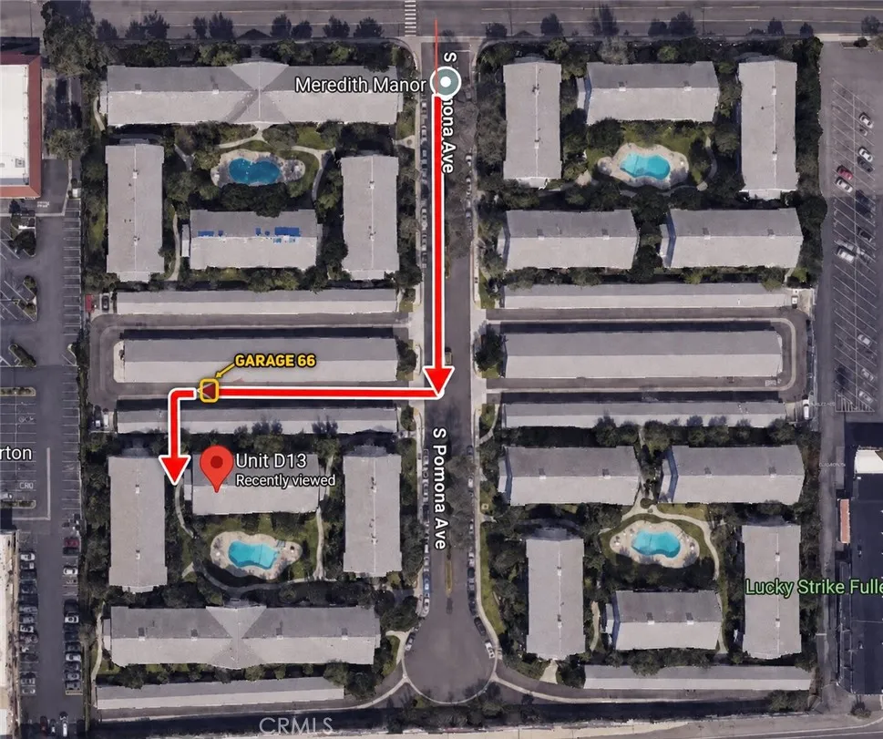 1611 S Pomona #D13 Fullerton, CA 92832