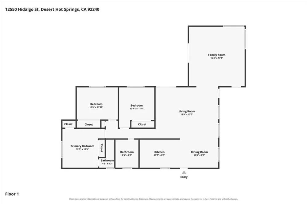 12550 Hidalgo Street Desert Hot Springs, CA 92240