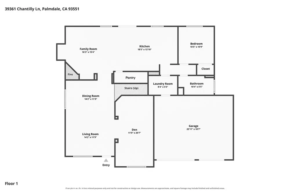 39361 Chantilly Ln Palmdale, CA 93551