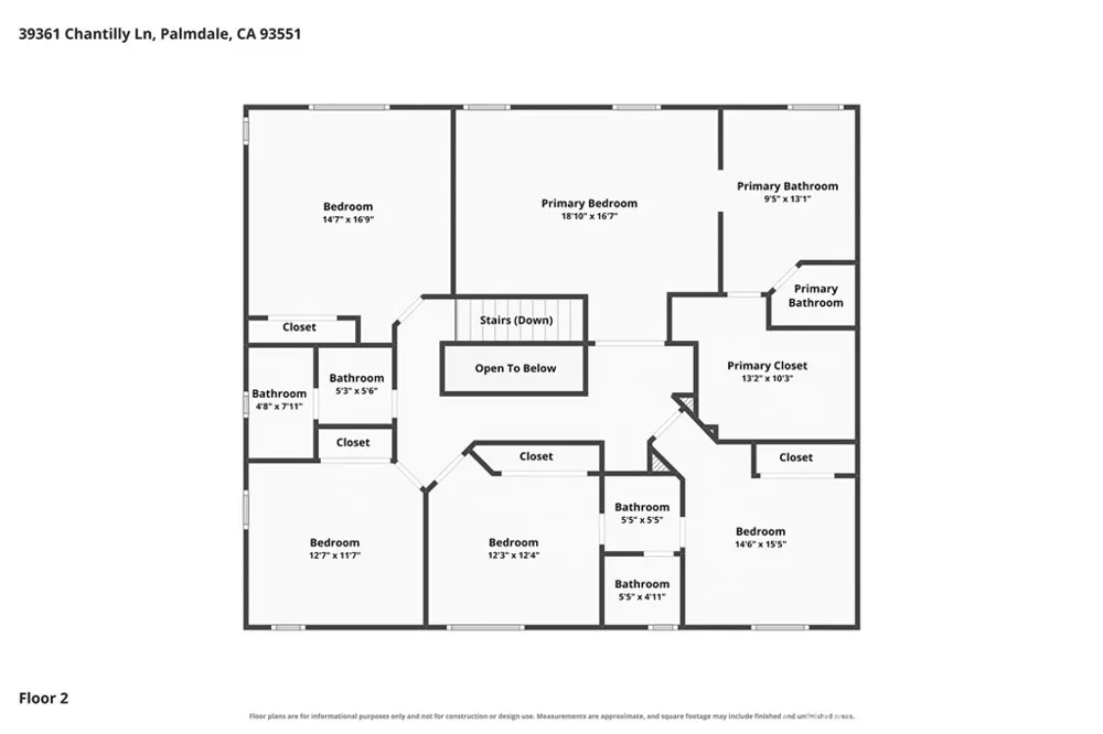 39361 Chantilly Ln Palmdale, CA 93551
