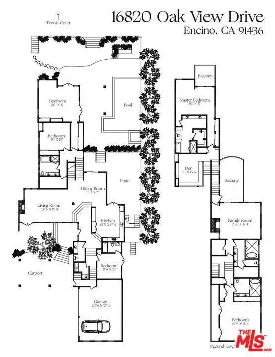 16820 Oak View Drive Encino, CA 91436