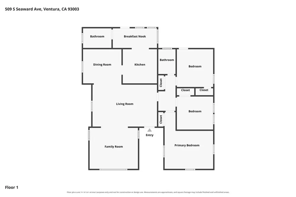 509 S Seaward Ventura, CA 93003