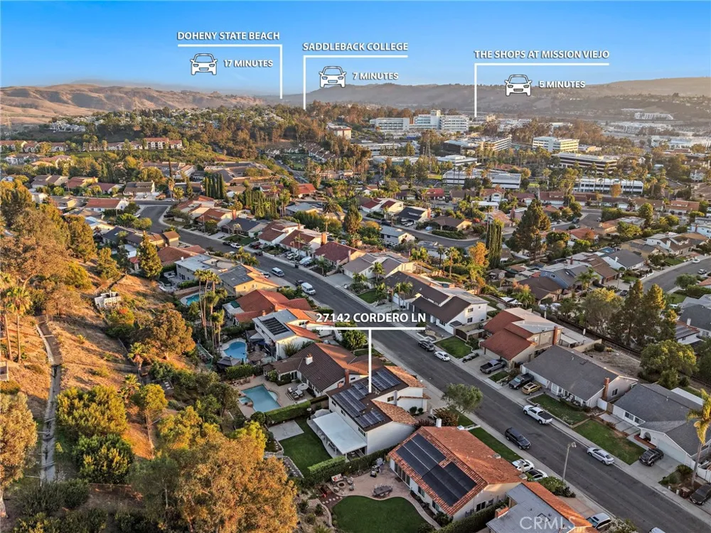 27142 Cordero Mission Viejo, CA 92691