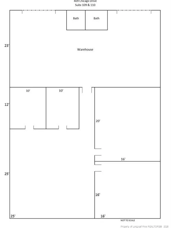 409 Chicago Drive #109 & 110 Fayetteville, NC 28306