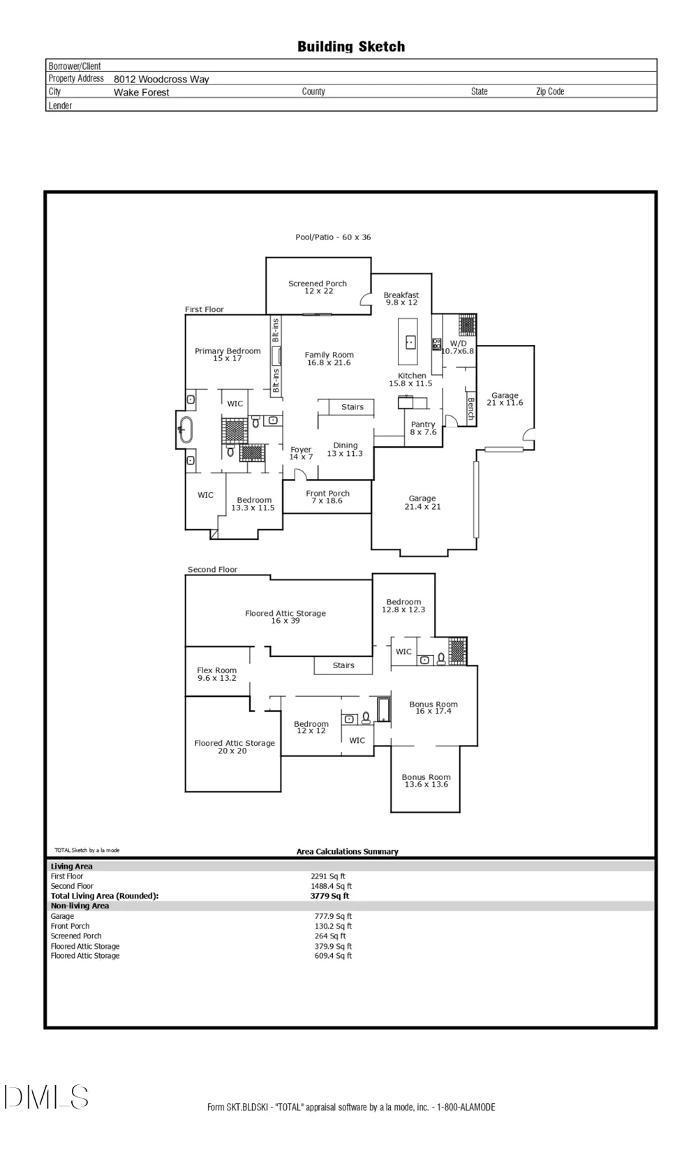 8012 Woodcross Way Wake Forest, NC 27587