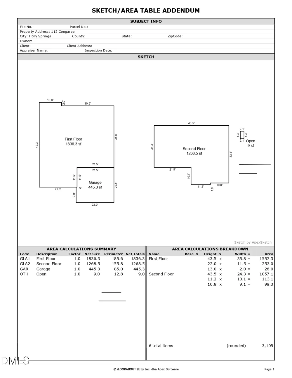 112 Congaree Drive Holly Springs, NC 27540