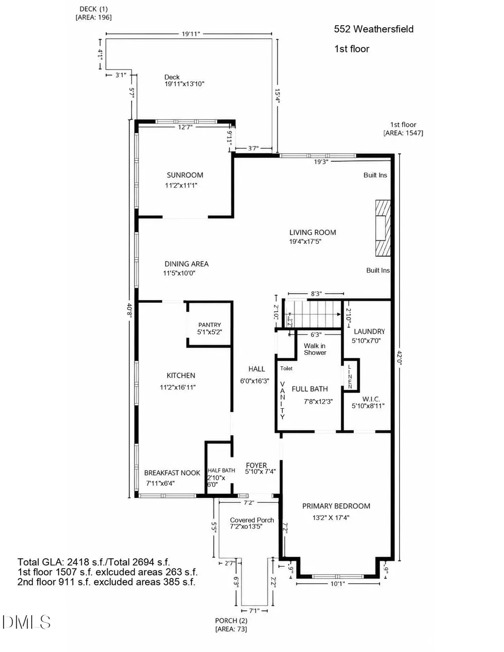 552 Weathersfield Pittsboro, NC 27312
