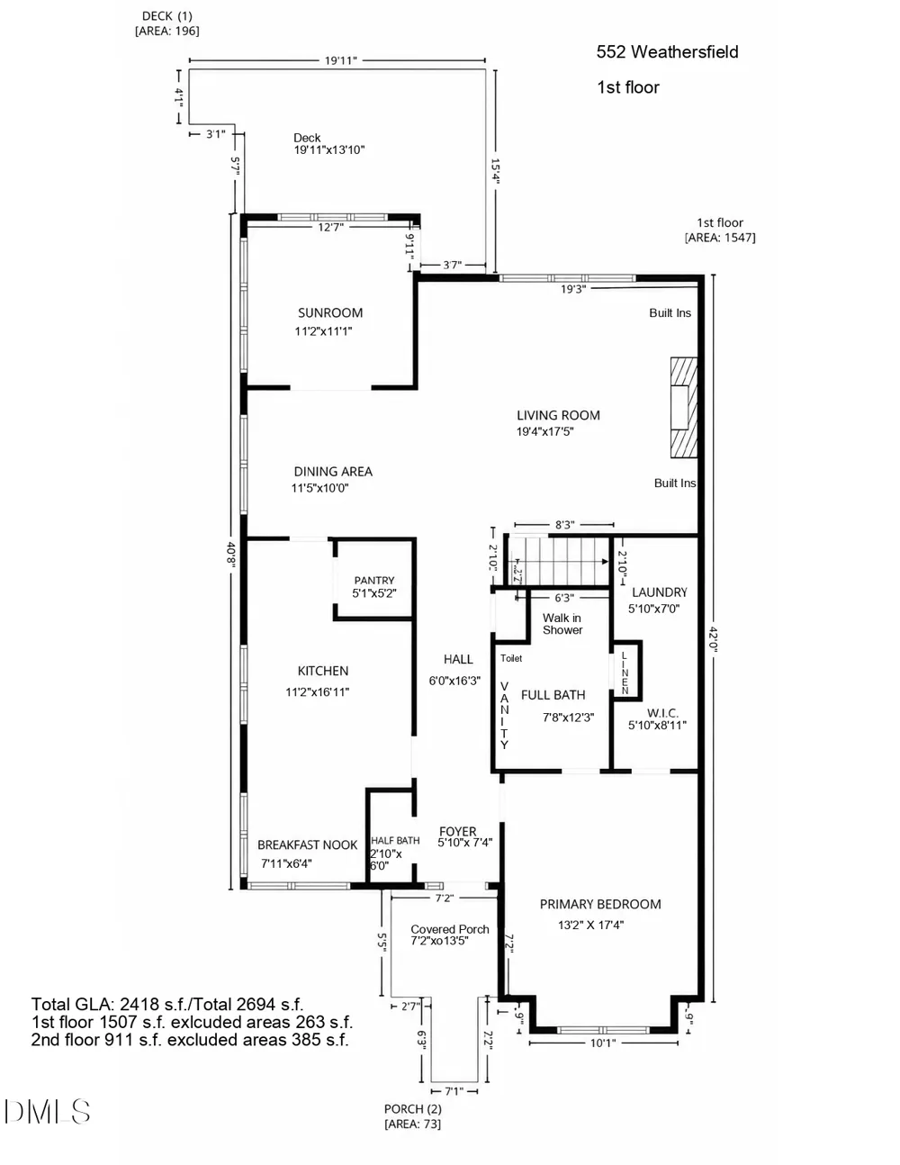 552 Weathersfield Pittsboro, NC 27312