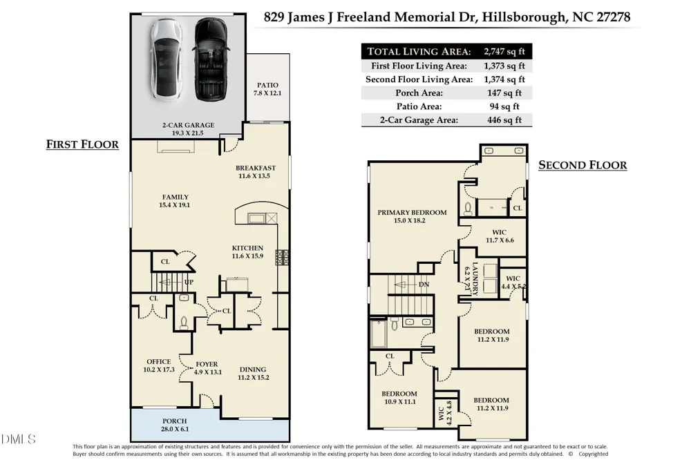 829 James J Freeland Memorial Drive Hillsborough, NC 27278