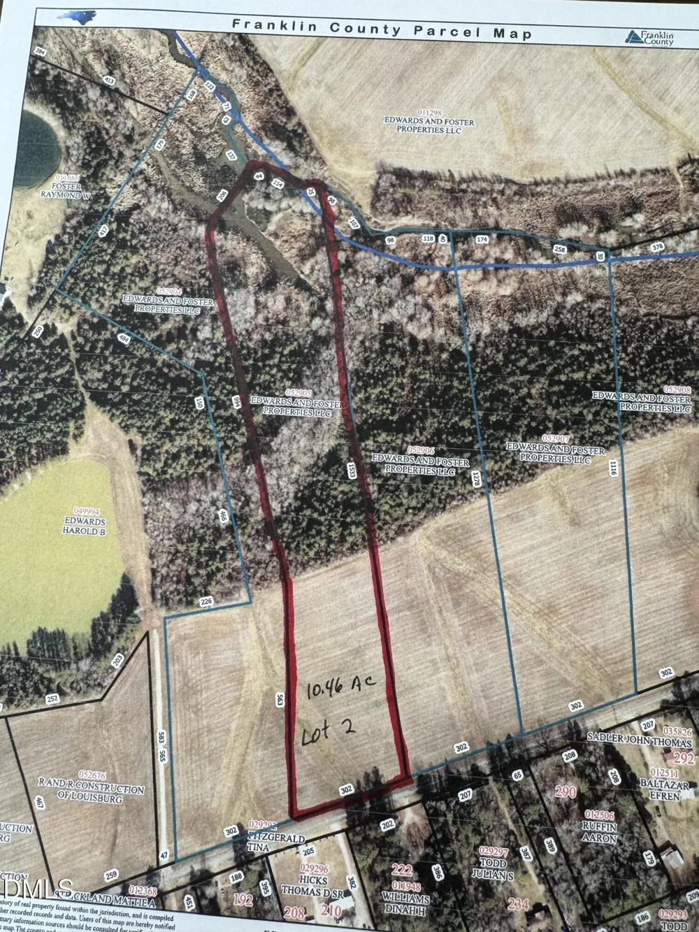 Lot 2 Sutton Road Louisburg, NC 27549