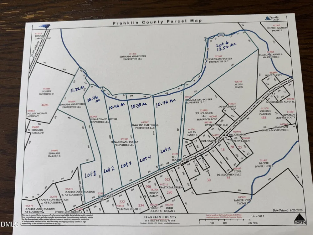 Lot 2 Sutton Road Louisburg, NC 27549