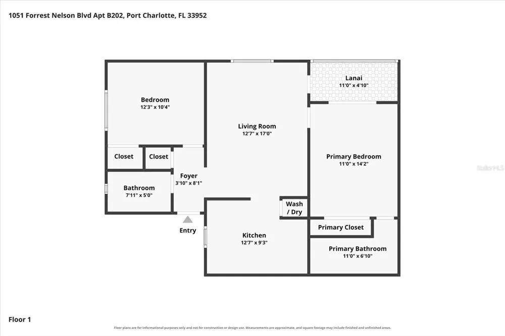 1051 FORREST NELSON BOULEVARD #B202 Port Charlotte, FL 33952