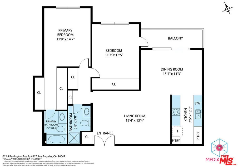 612 S Barrington Avenue #417 Los Angeles, CA 90049